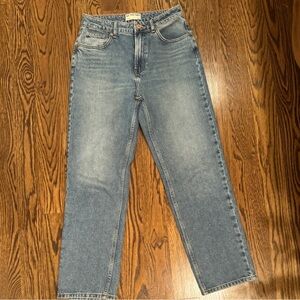 Free People We The Free Jeans The Pacifica High Rise Slim Straight Leg 26